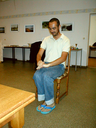 Augusto's etiquette lesson