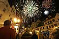 fireworks for the day of the Saxons in Döbeln
