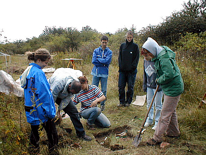 strating a new excavation