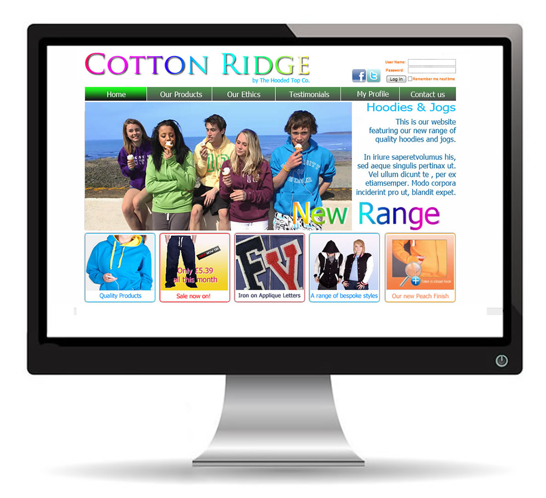 cotton ridge new home page